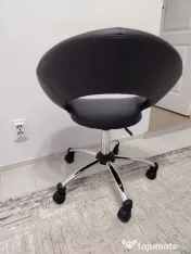 Scaun de birou imitație de piele 