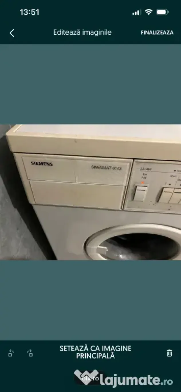 Mașina de spălat Siemens Siwamat