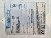 Sistem fotovoltaic complet – 2 panouri solare + invertor MPPT + acumulator. 