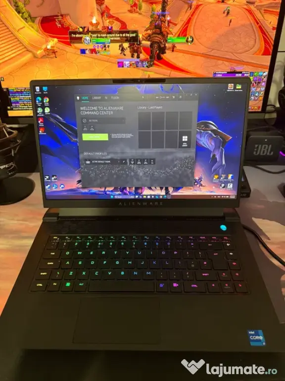 Laptop Alienware m15 R7,Intel i7,RTX 3070Ti,RAM:16 GB,SSD 1 TB, 15,6" QHD,240 Hz