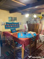 Casa taraneasca de lemn cu veranda 