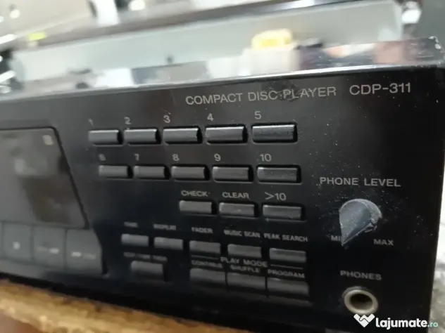 Cd player deck sony cdp-311 defect