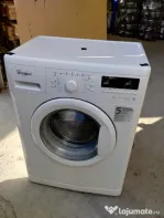 Masina de spalat rufe 6th Sense Whirlpool AWO/C62200, 1200 RPM, 6 kg, Clasa A++, Display LCD, Alb