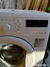 Masina de spalat rufe 6th Sense Whirlpool AWO/C62200, 1200 RPM, 6 kg, Clasa A++, Display LCD, Alb