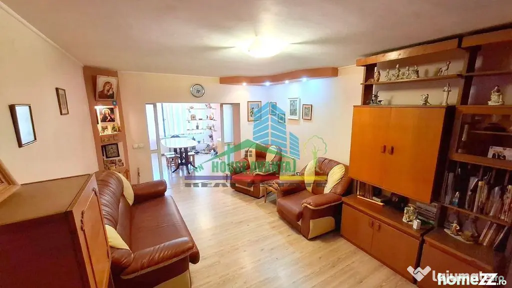 Apartament 3 camere, parter, gata de mutare