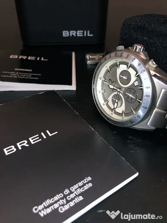 Ceas Bărbați Breil Classic Chronograph TW1139 - Full Set (Cutie & Documente)