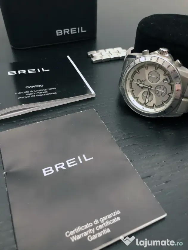 Ceas Bărbați Breil Classic Chronograph TW1139 - Full Set (Cutie & Documente)