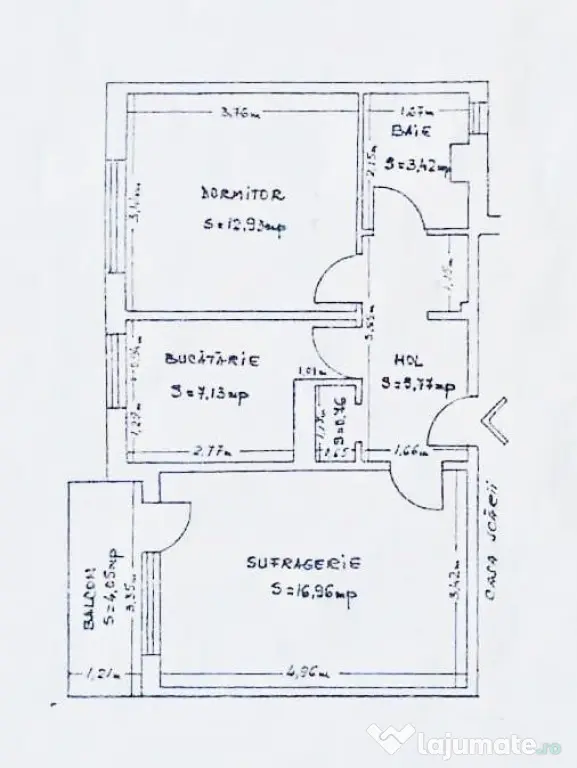 Apartament 2 camere renovat 2026 Doraly