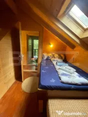 Cabană la munte cu saună finlandeză și teren generos