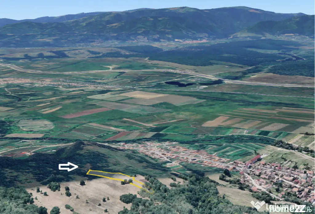 Teren extravilan 5500 mp, la padure zona Selimbar (Mohu) - Selimbar (Sibiu)