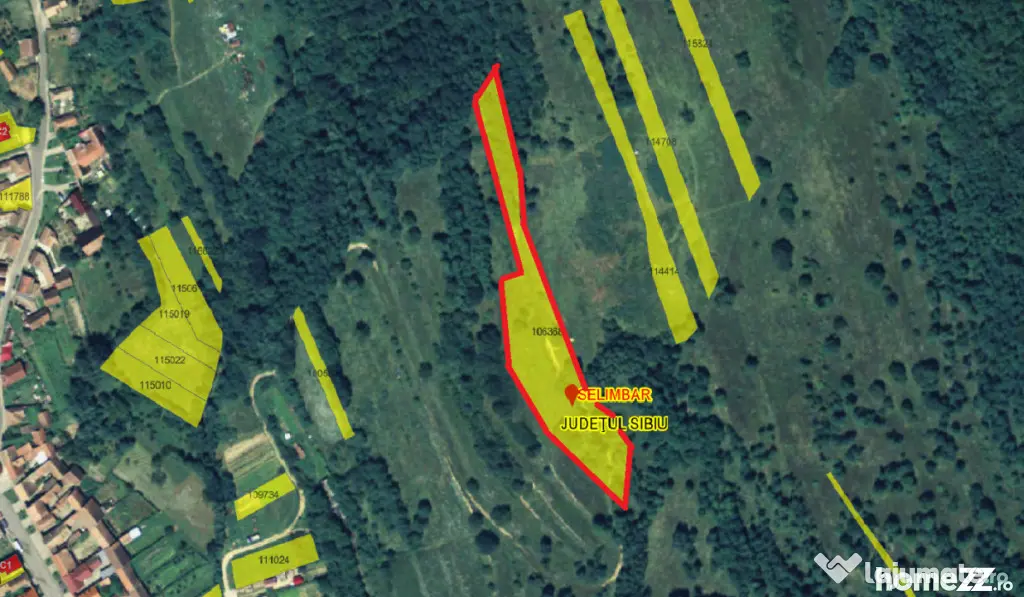 Teren extravilan 5500 mp, la padure zona Selimbar (Mohu) - Selimbar (Sibiu)