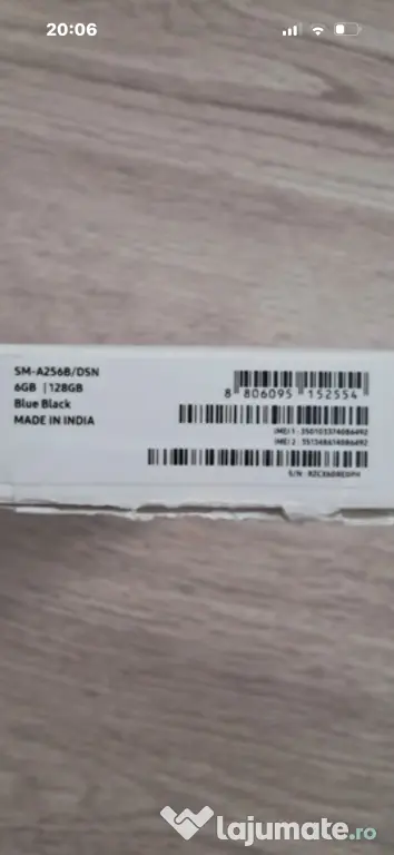 Samsung Galaxy A25 5 G Blue Black