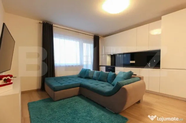 Apartament modern cu 2 camere, încălzire în pardoseală,