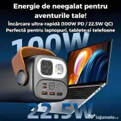 Baterie Externa Portabila - 60000 mAh - Incarcare Rapida 100W
