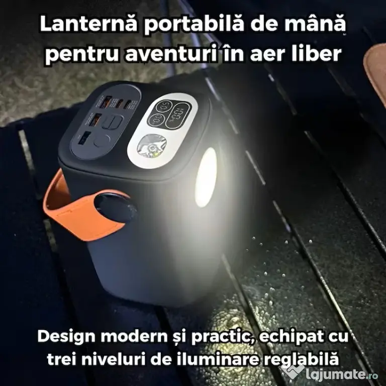 Baterie Externa Portabila - 60000 mAh - Incarcare Rapida 100W