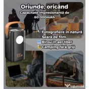 Baterie Externa Portabila - 60000 mAh - Incarcare Rapida 100W
