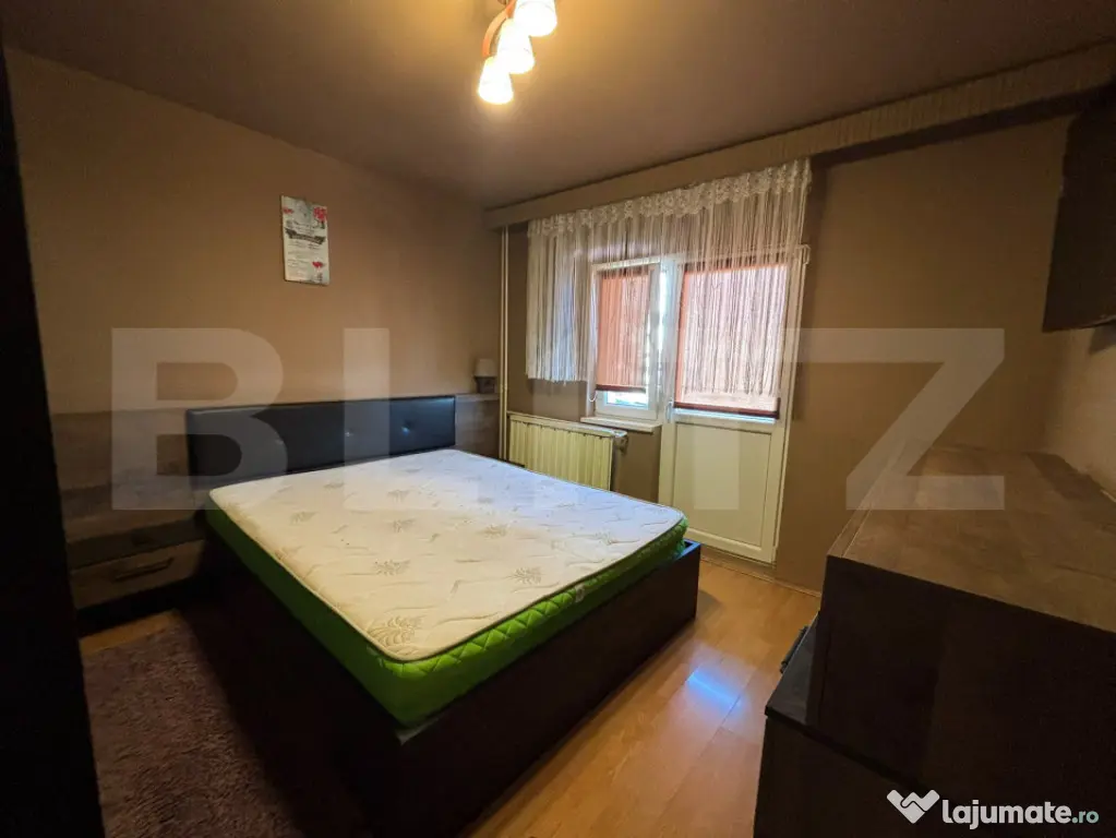 Apartament 3 camere, 65mp, cartierul Decebal de inchiriat