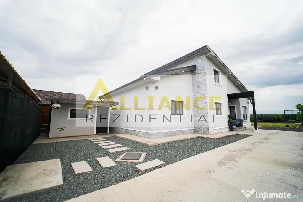 CASĂ INDIVIDUALĂ - 117mp + 22.75mp terasa - TEREN 755mp...