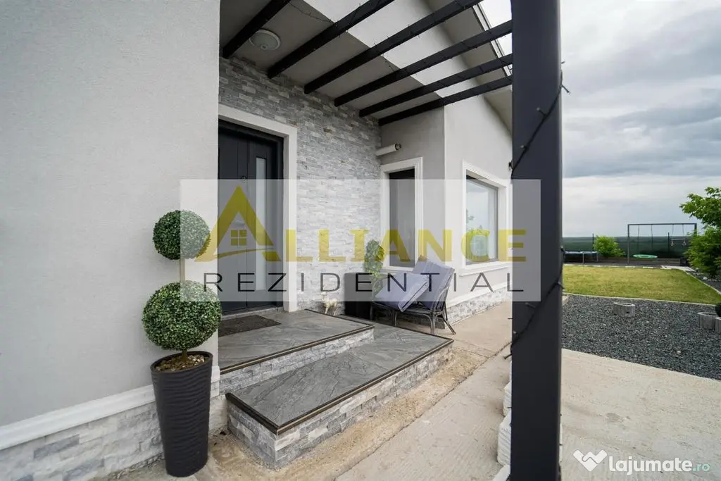 CASĂ INDIVIDUALĂ - 117mp + 22.75mp terasa - TEREN 755mp...