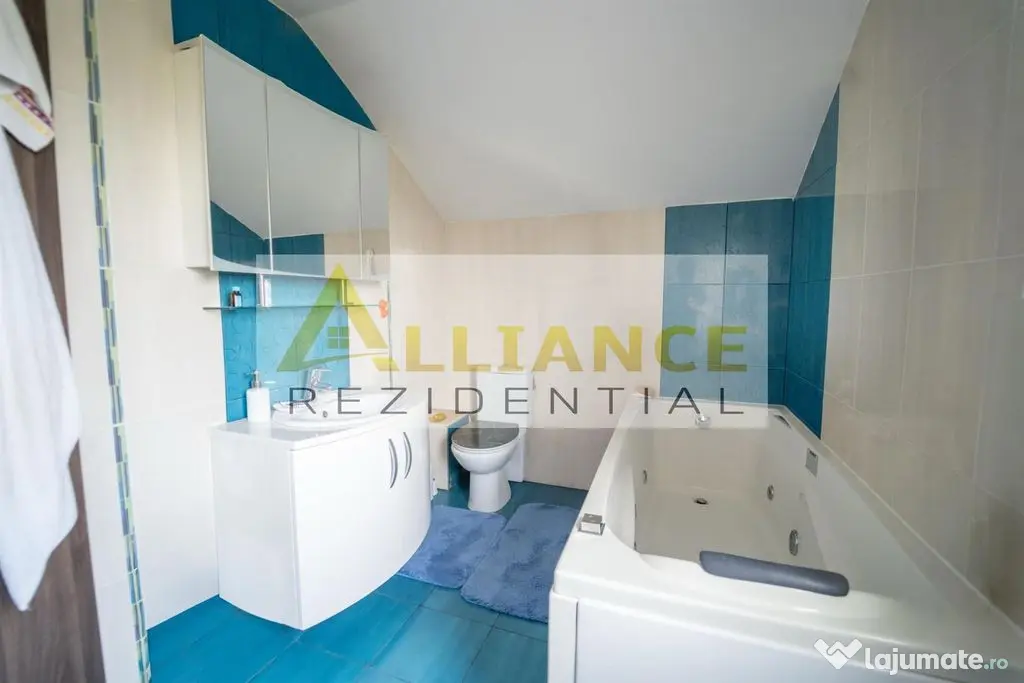 VILA MOBILATA si UTILATA- jacuzzi piscina incalzita