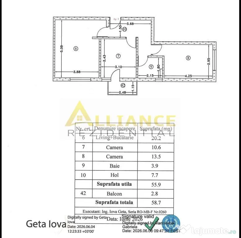 Apartament 3 camere de vanzare | Loc de parcare inclus | ...