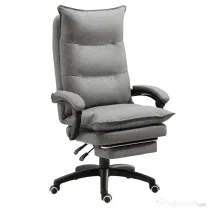 Vinsetto Scaun Birou Ergonomic – Masaj 6 Puncte & Reglabil, Gri