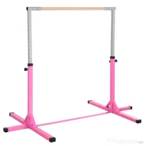 Homcom Bara Gimnastica/Balet – 95–145 cm, Reglabila, Roz pentru Copii