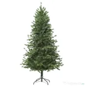 HOMCOM 210cm Brad de Craciun, Pin artificial cu ramuri 934 baza pliabila si detasabila