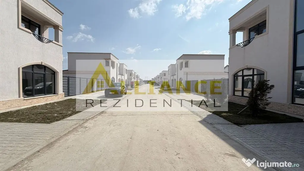 Duplex - 5 camere - 3 bai - 304 mp teren la intrare in co...