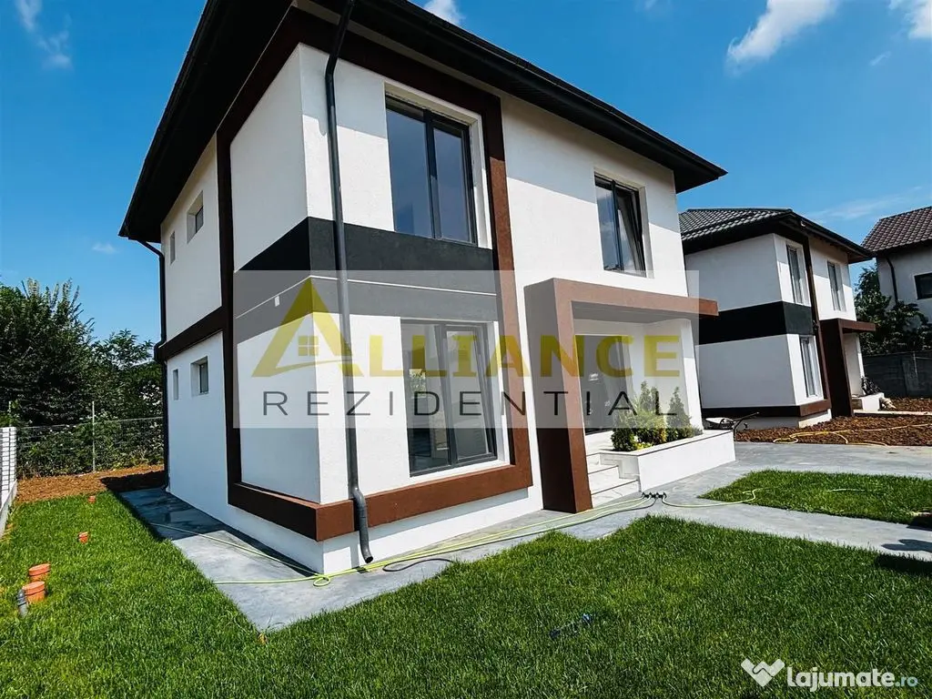 Casa individuală 4 camere - 3 băi teren 300 mp !