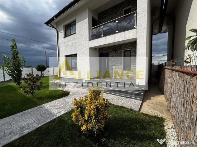 Casa individuala 4 camere 2 băi mobilat-utilată
