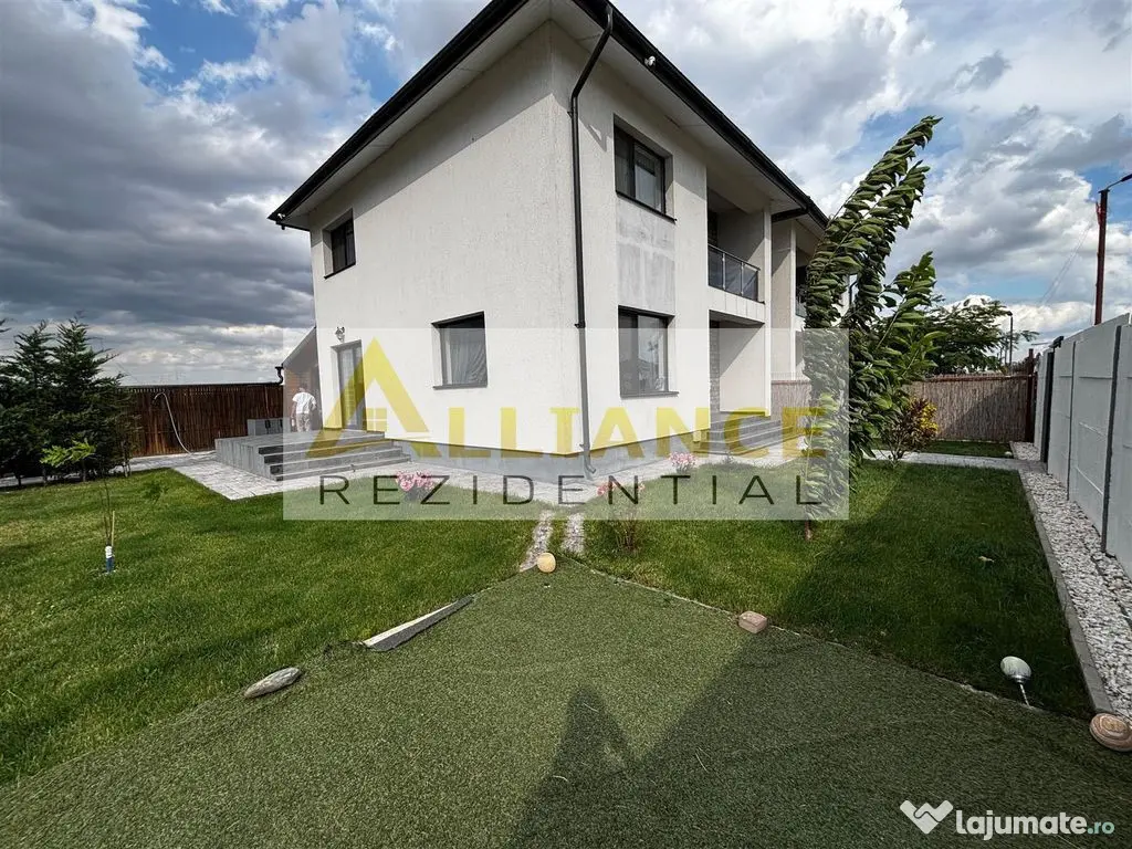 Casa individuala 4 camere 2 băi mobilat-utilată