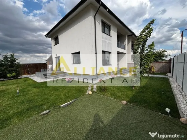 Casa individuala 4 camere 2 băi mobilat-utilată