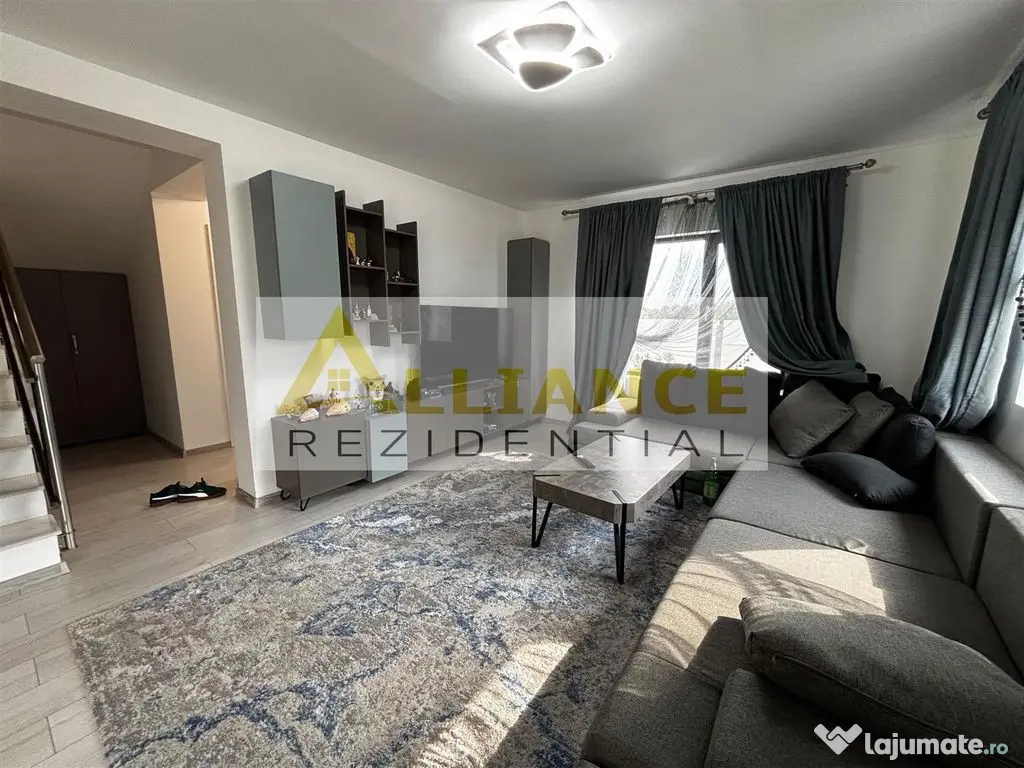 Casa individuala 4 camere 2 băi mobilat-utilată