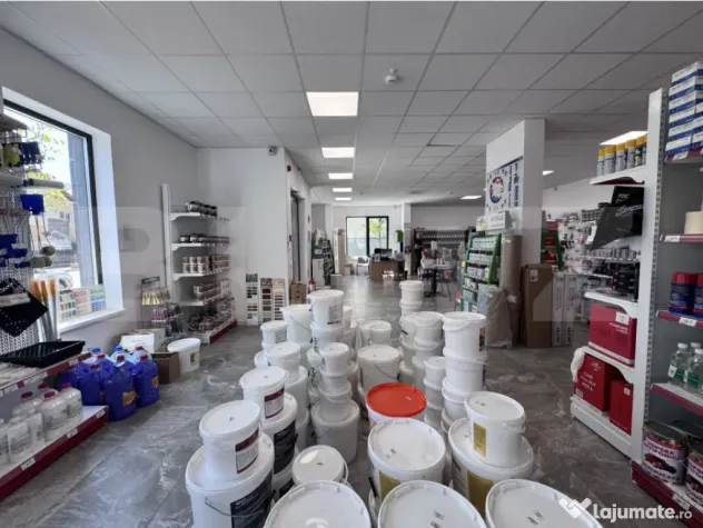 Spațiu comercial premium | 123,97 mp | Vitrină | Parcare p