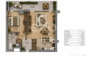 Apartamente Premium cu 2 camere-Parcul Sebastian-Vulcan Cent