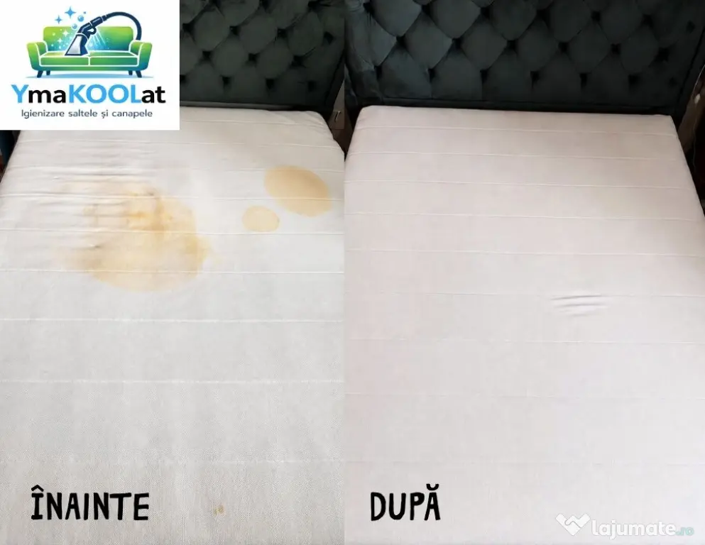 YmaKOOLat – Curățare Profesională Canapele & Saltele la domiciliu