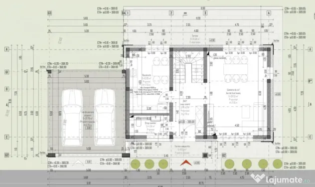Casa individuala NZEB 4 camere 160 mp in Floresti
