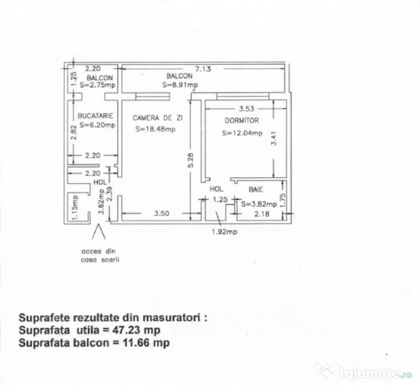 Apartament de vânzare 2 camere – Centru Constanța, veder