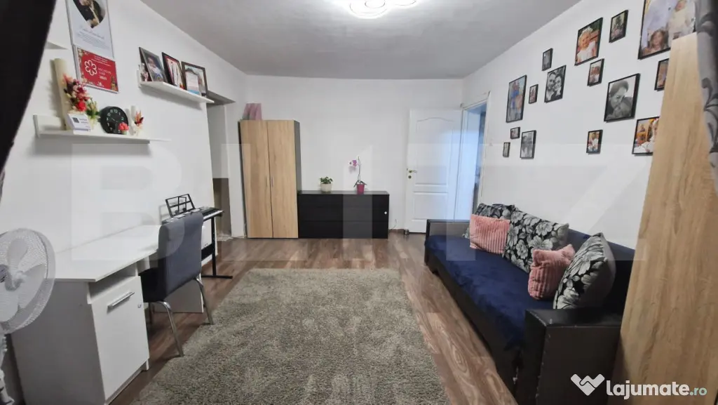 Apartament 2 camere, 42 mp, complet mobilat și utilat – E