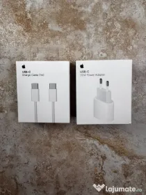 Set Adaptor+Cablu USB-C Apple