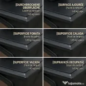 Șemineu Electric Portabil HOMCOM 1000W/2000W cu Efect de Flacără, din ABS și Sticlă Temperată, 36,5x24x45,5 cm, Negru 