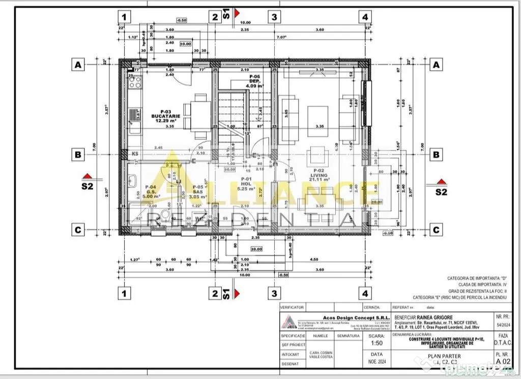 Popesti-Casa Individuala-4 Camere-3 Bai