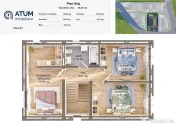 Casa individuala la cheie 4 camere decomandate 116 mp utili 