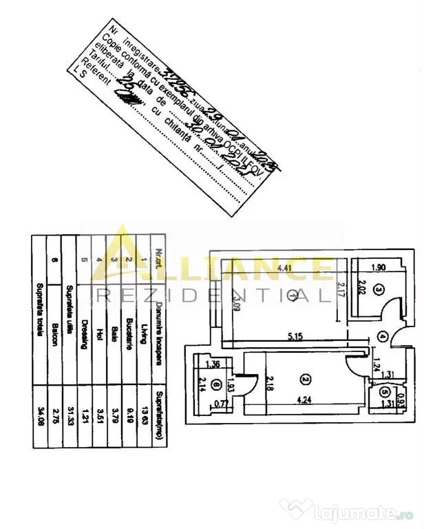 Garsonieră Mobilată | 34 mp | Chiajna | 55.000 €