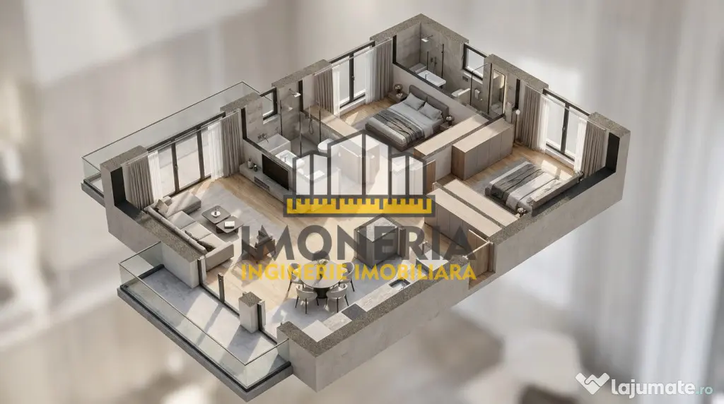 Empire Mărcușului – 0% Comision – 3 camere, imobil pre