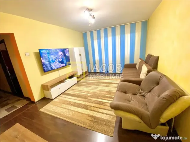 Apartament cu 3 camere decomandate, strada Alecu Russo Bacau
