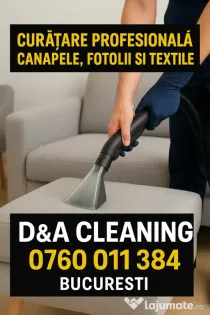 Curățare Canapele Saltele Fotolii Igienizare AC București