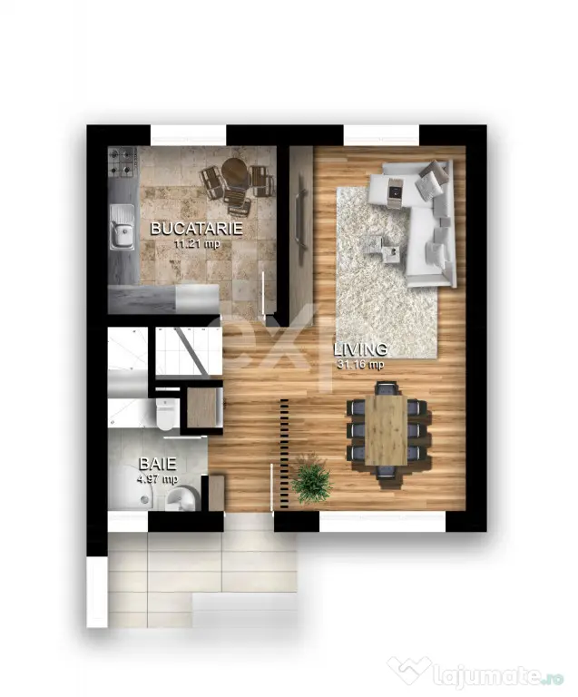 NOU | Case P+1 | 5 camere | 380 mp teren | Trivale – Str.