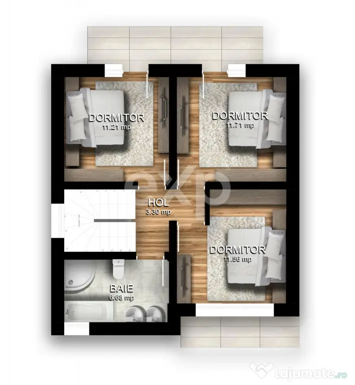 NOU | Case P+1 | 5 camere | 380 mp teren | Trivale – Str.